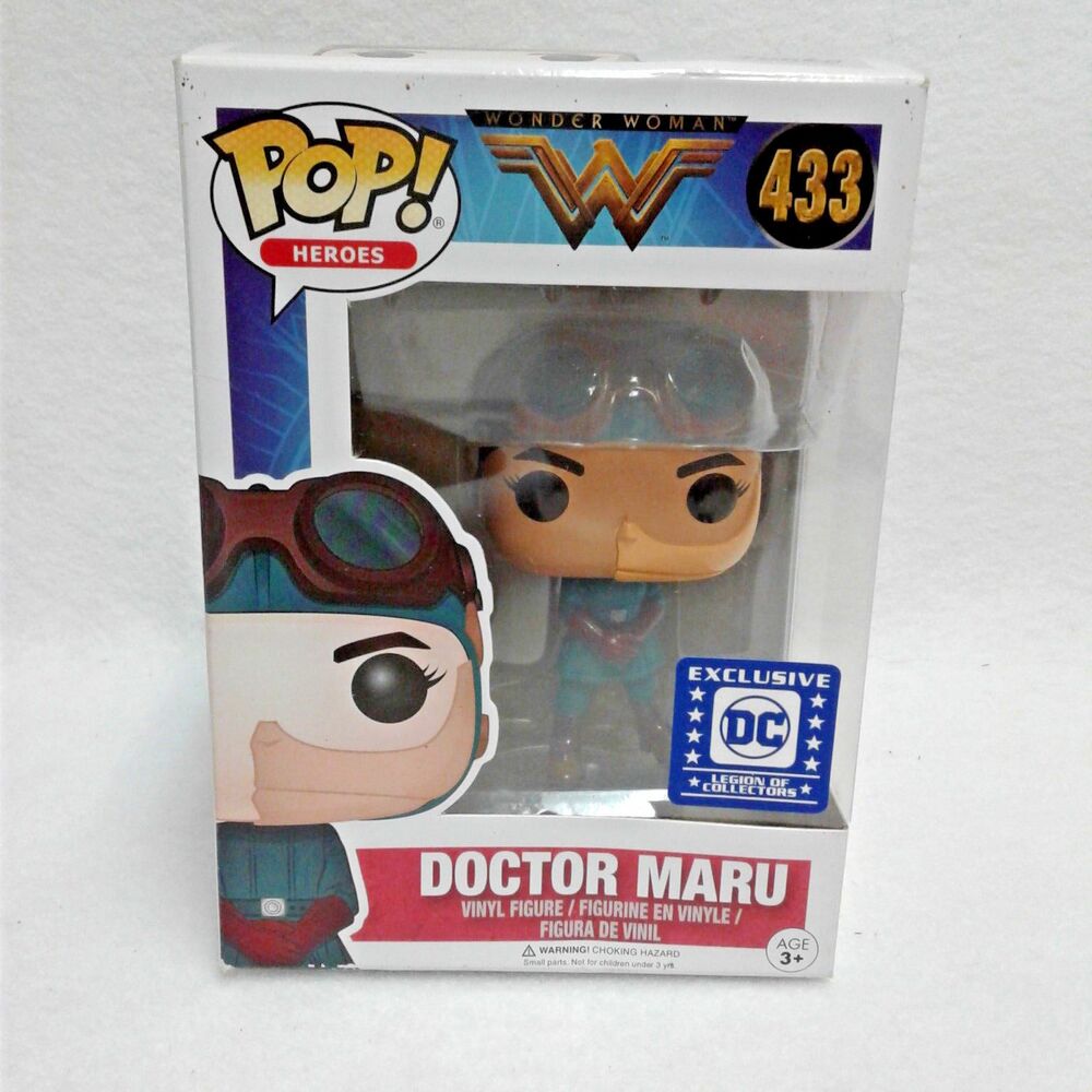 DC Funko Pop Heroes Wonder Woman Doctor Maru Legion of Collectors Exclusive 433